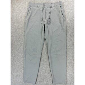 Fabletics Commute Stretch Performance Chino Pants (Men's Large) Gray -‎